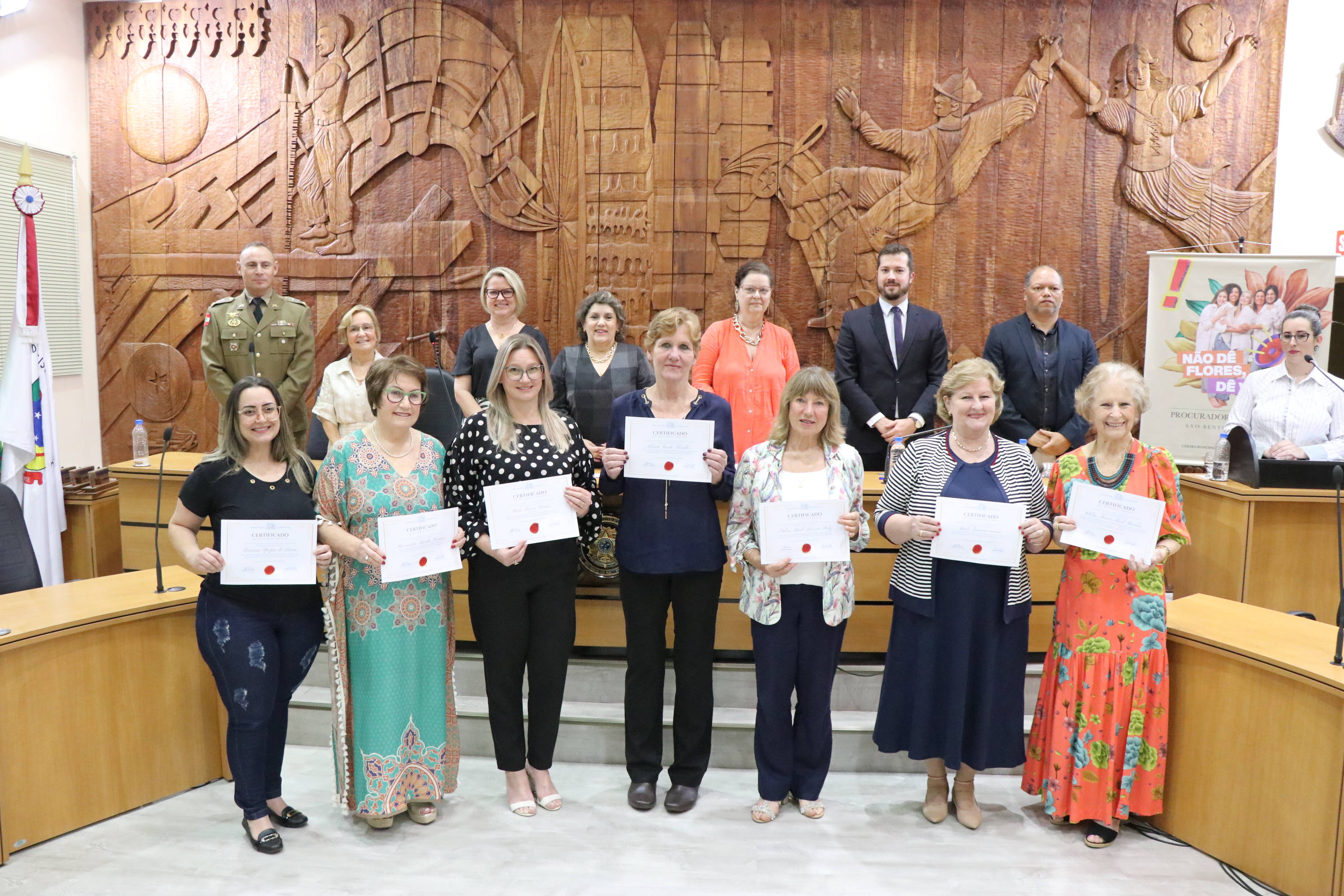 Noite de Homenagens e apresentação dos trabalhos da Procuradoria da Mulher 23/11/2023